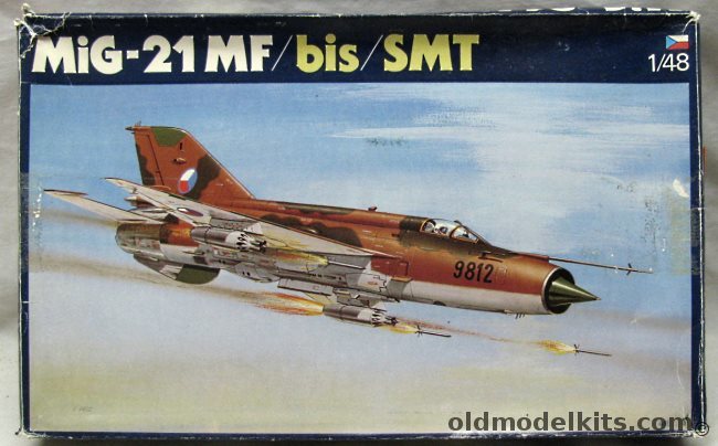 OEZ 1/48 Mig-21 MF - Bis / SMT - Czech / Finnish / USSR, 1 plastic model kit